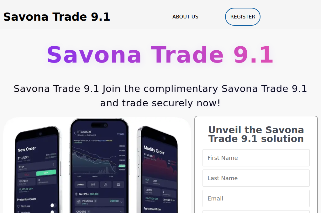 Screenshot of savona-trade91.it