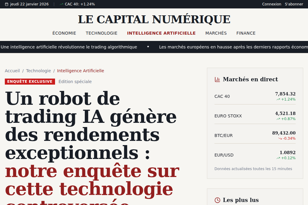 Screenshot of lecapitalnumerique.com