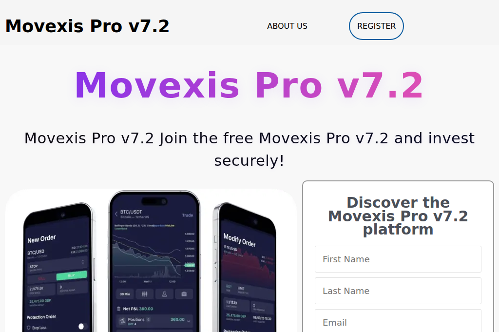 Screenshot of movexispro-v72.com