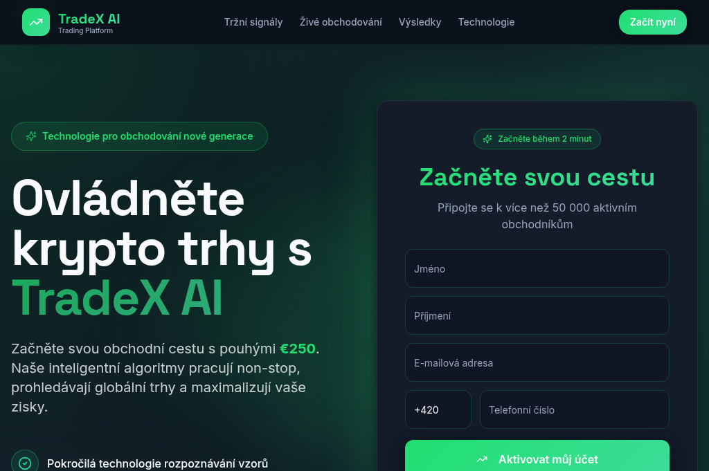 Screenshot of czxaitrade.com
