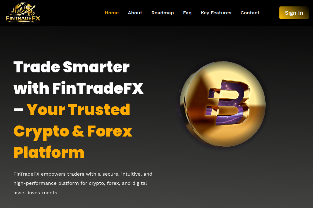 Screenshot of fintradefx.com