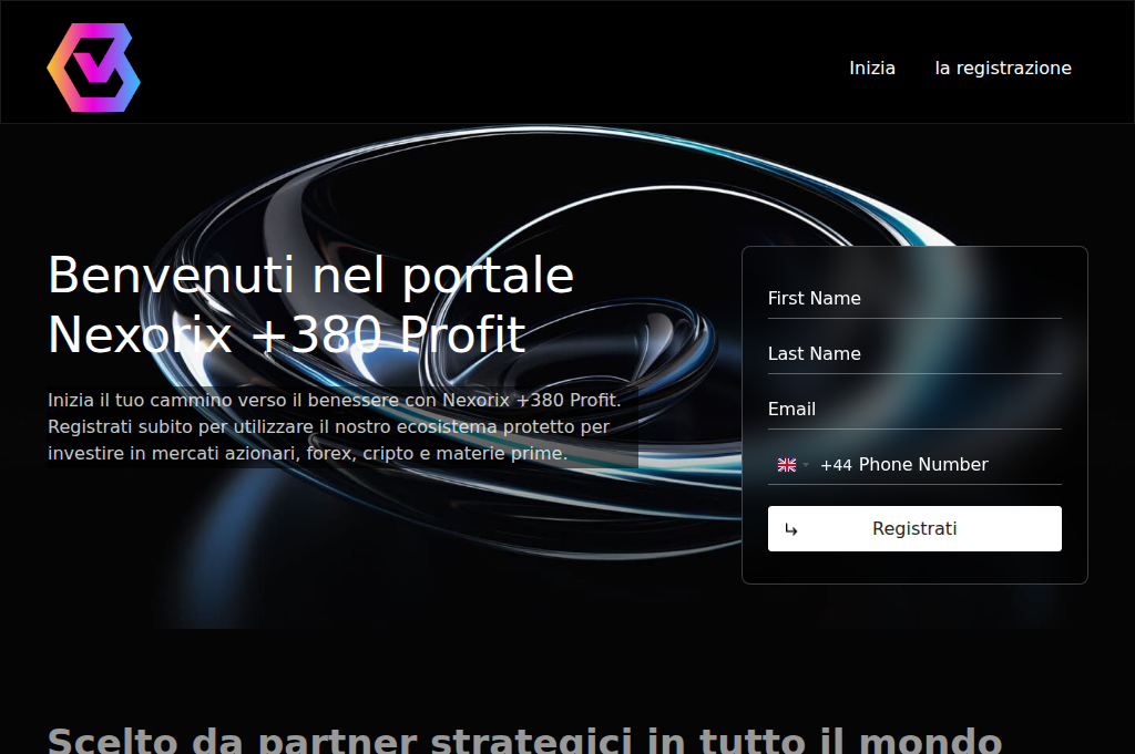 Screenshot of nexorix380profit.it
