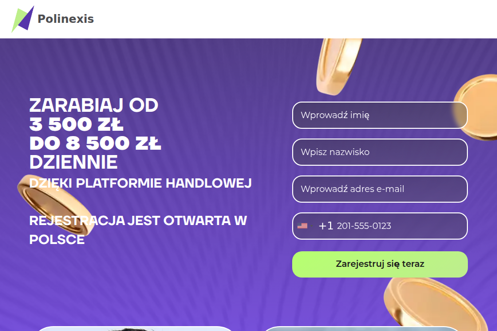 Screenshot of polinexis.pl