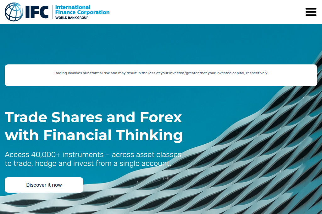 Screenshot of ifc-finance.org