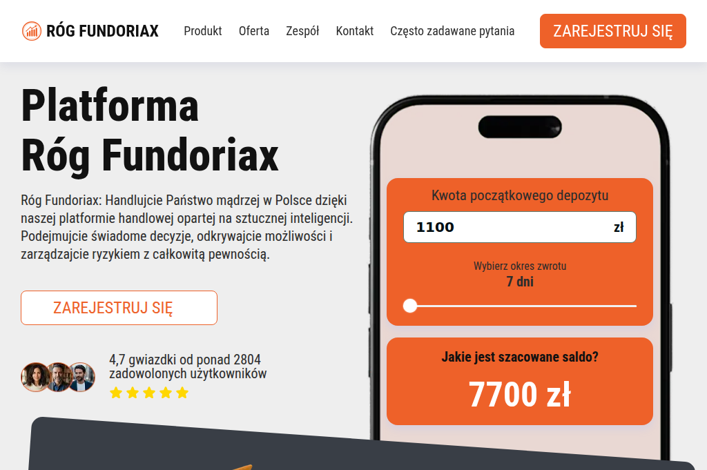 Screenshot of rog-fundoriax.net