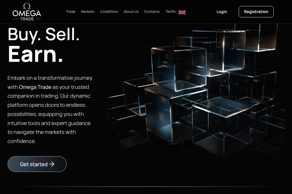 Screenshot of omega-trade.info