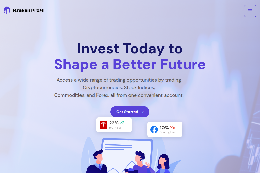 Screenshot of krakenaipro.biz