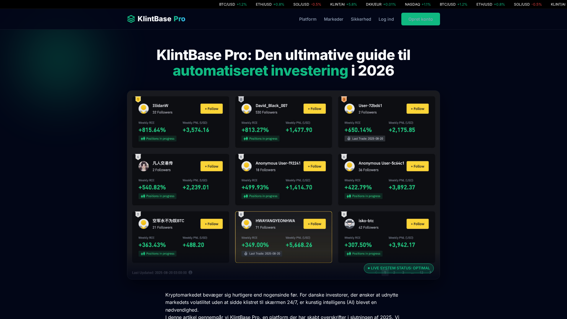 Screenshot of klintbase-pro.com