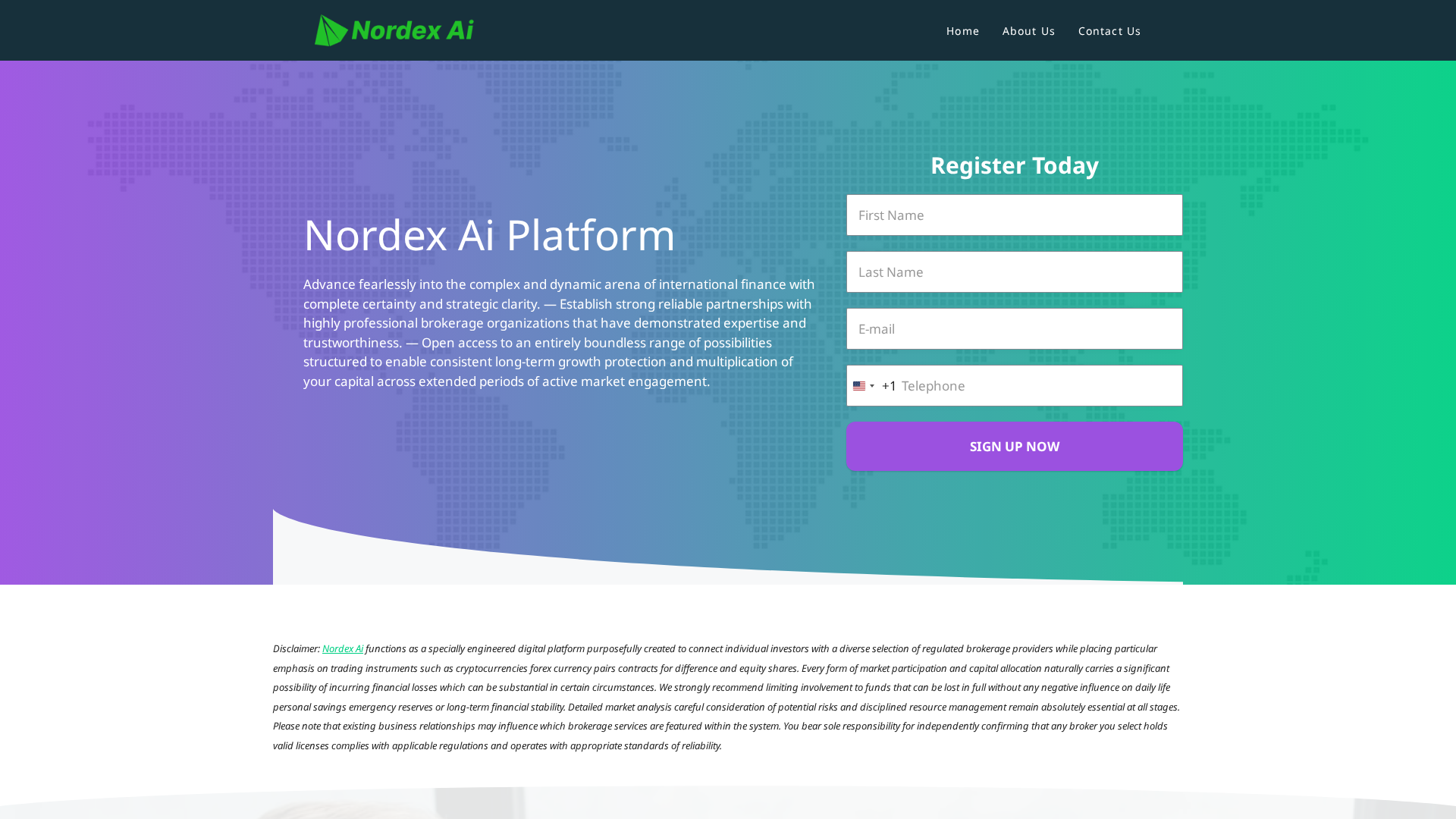 Screenshot of nordexai-ca.com