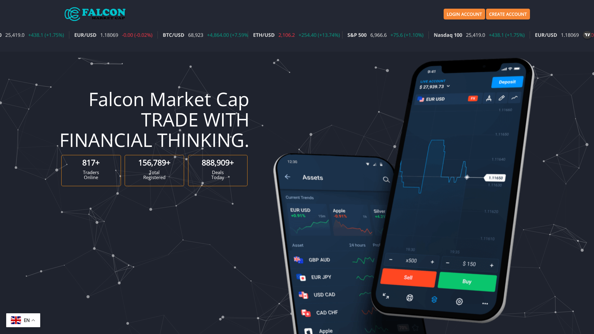 Screenshot of falconmarketcap.top
