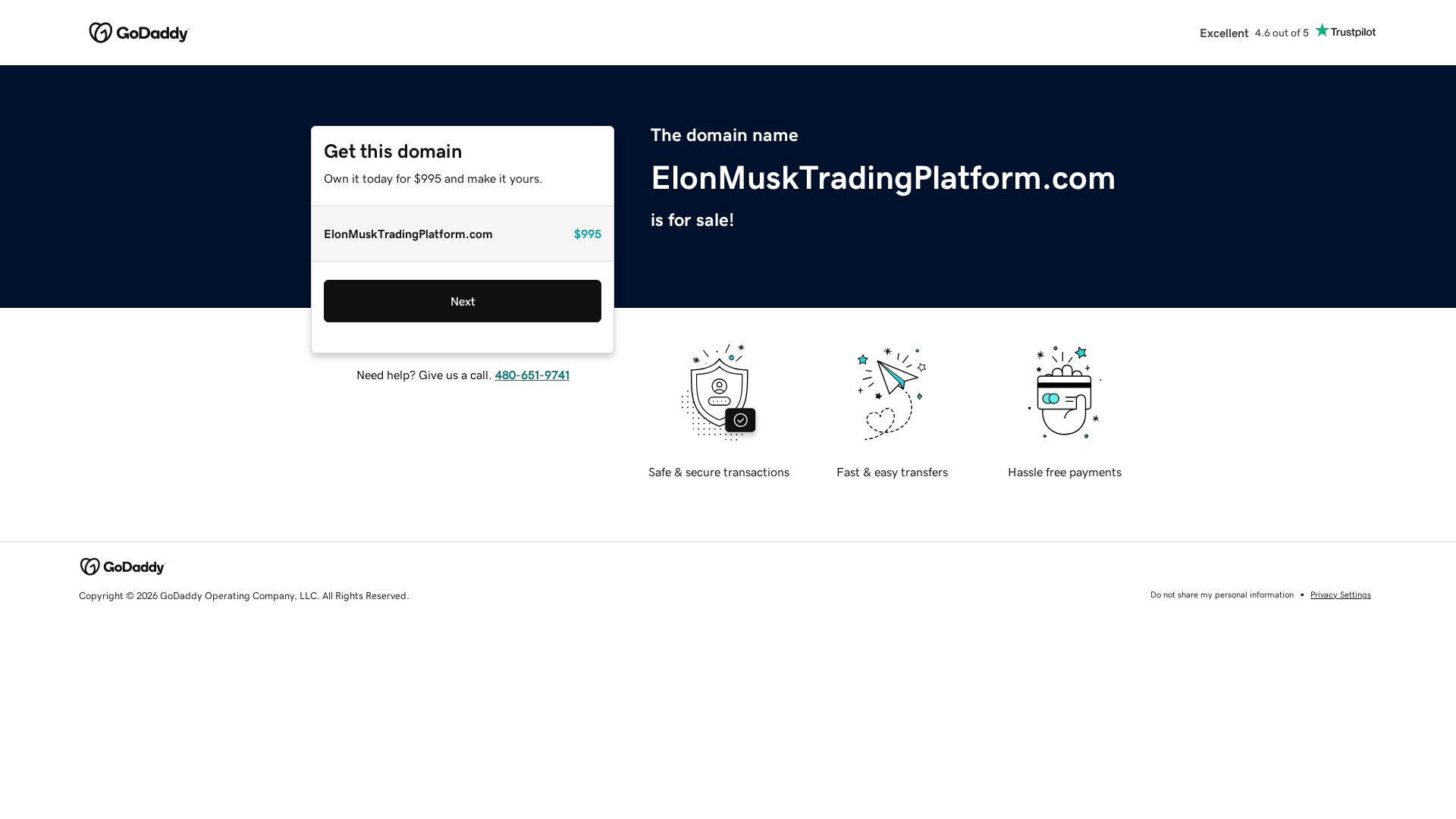 Screenshot of elonmusktradingplatform.com