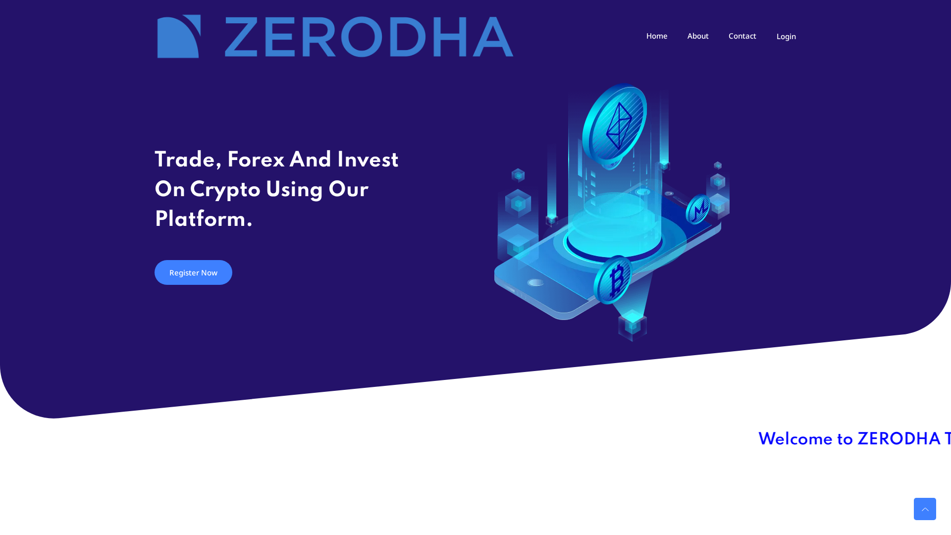 Screenshot of zerotradefx.com