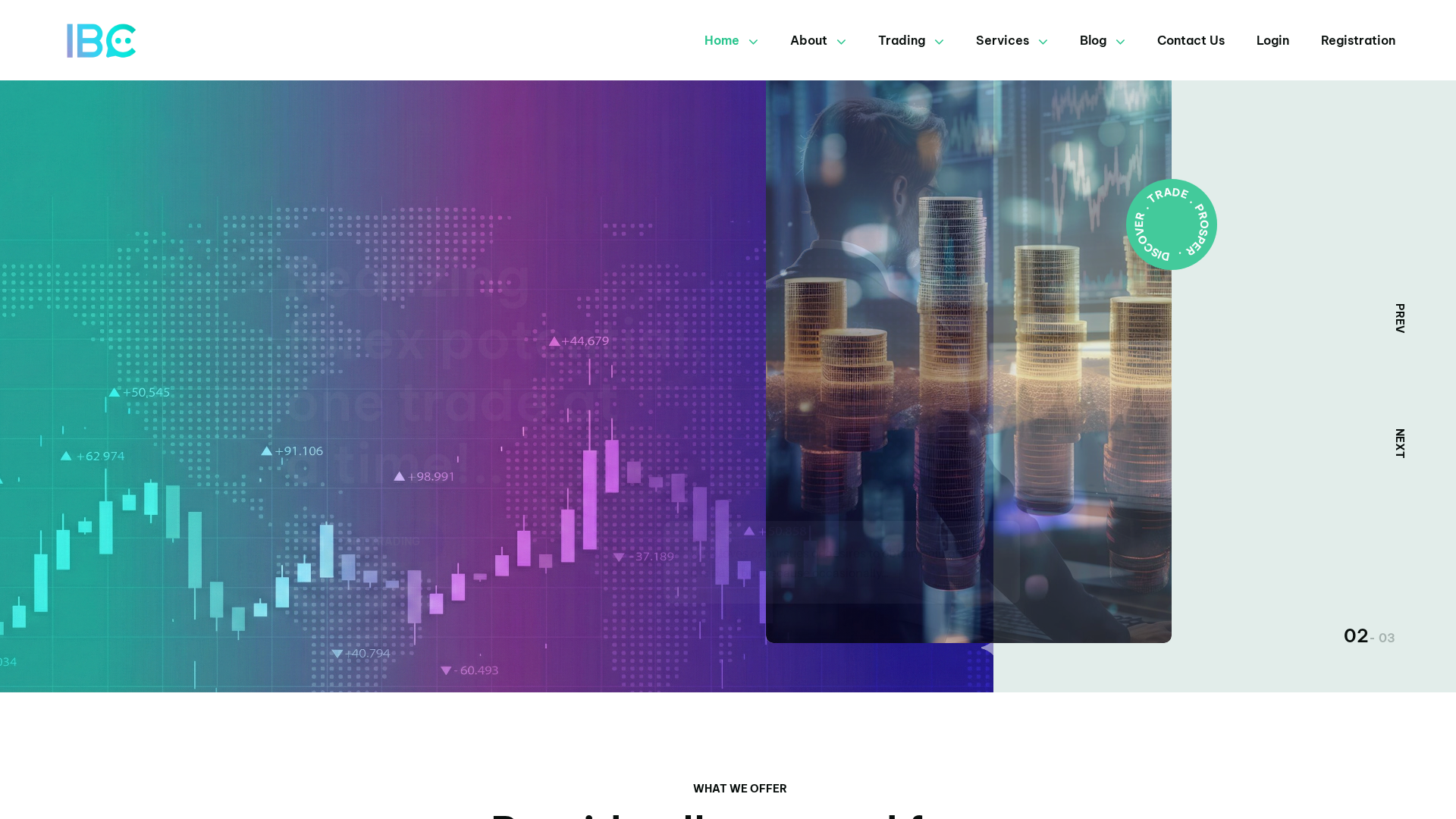 Screenshot of ibcgroup.ai