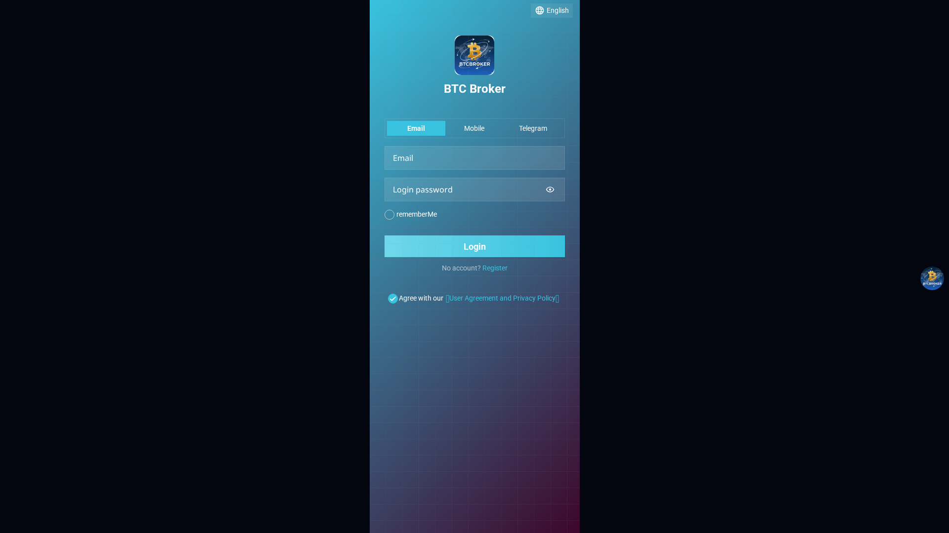 Screenshot of btcbroker.pw