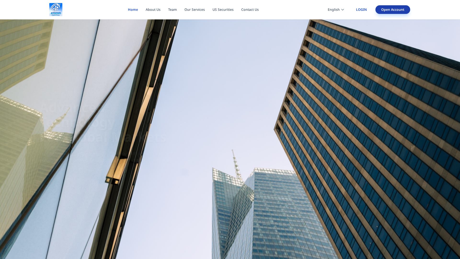 Screenshot of pcatrend-capital.buzz