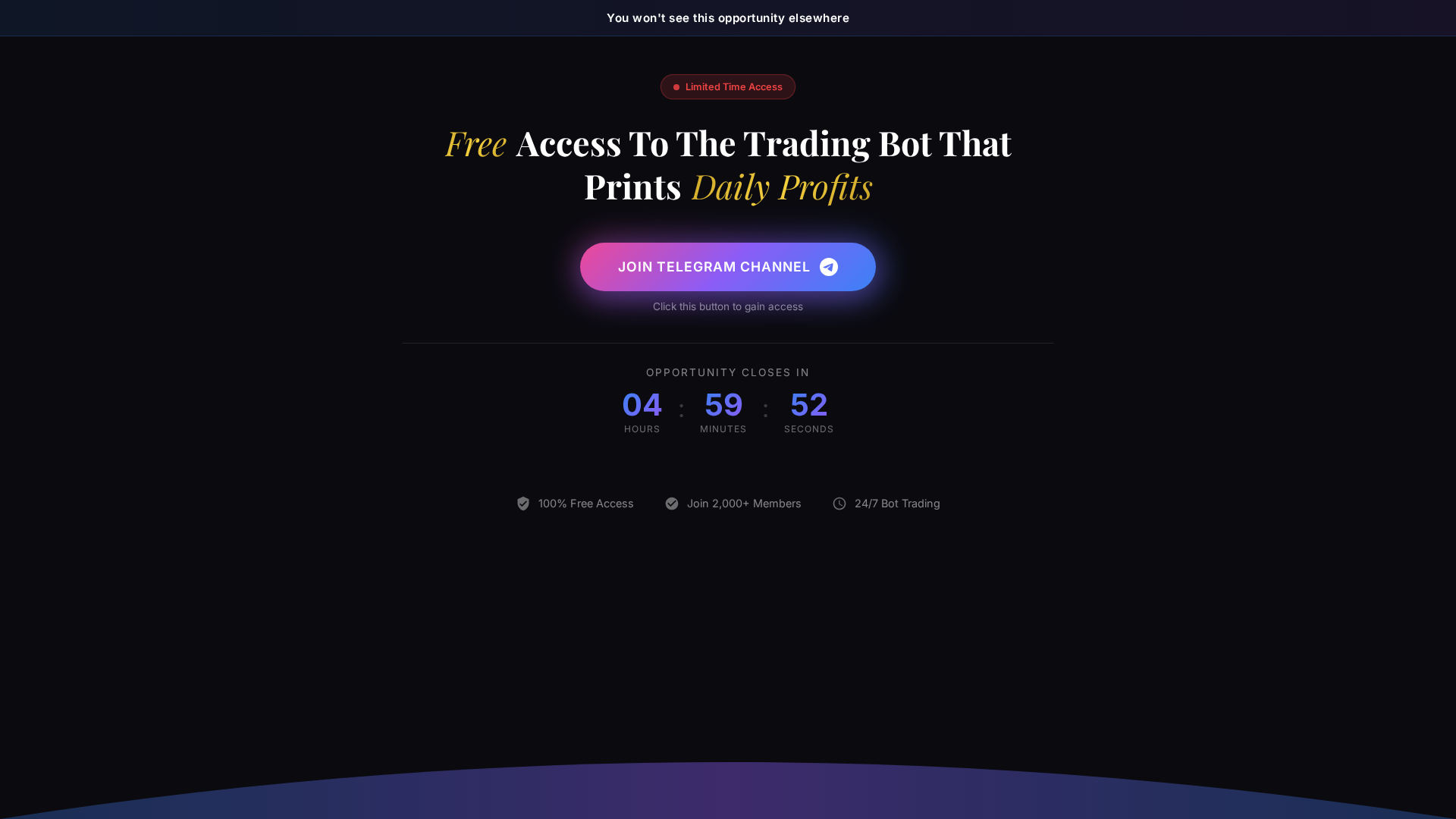 Screenshot of marketedgetrade.com