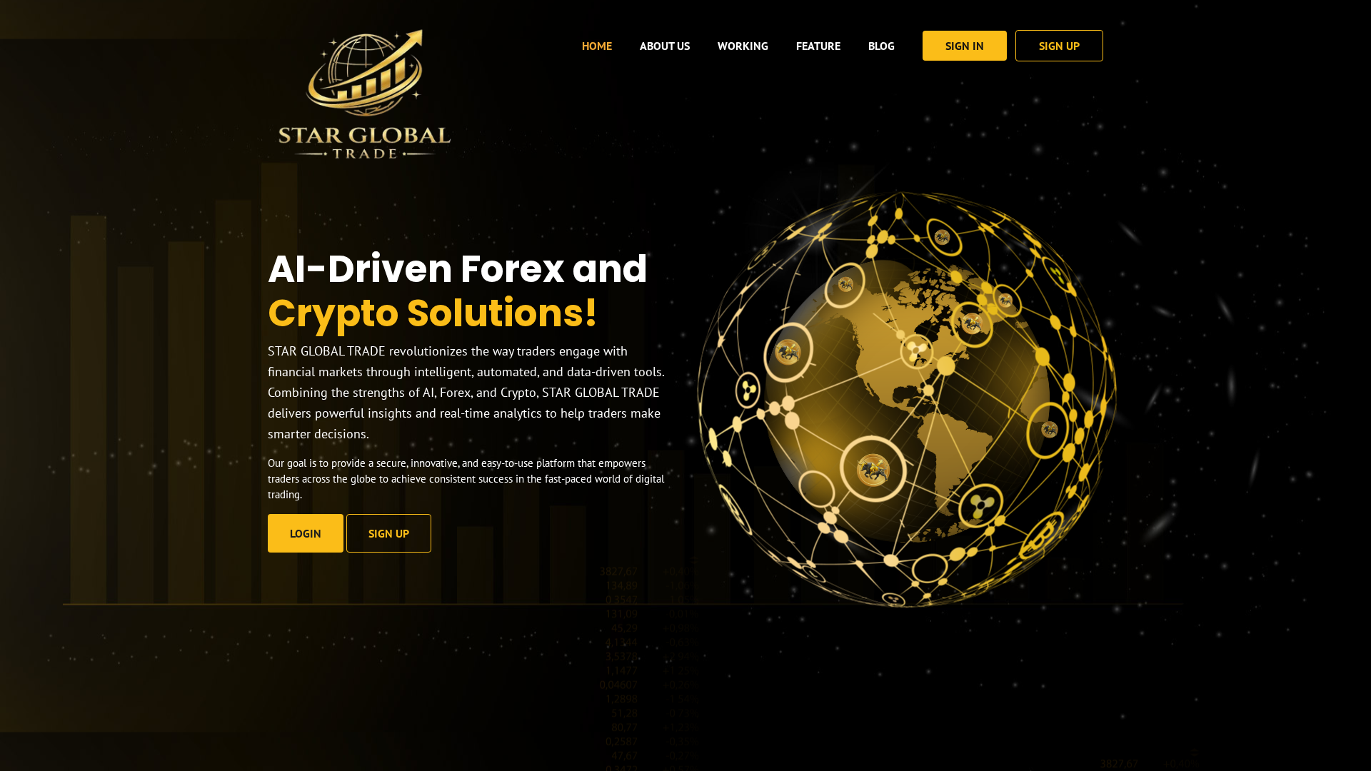 Screenshot of starglobaltrade.live