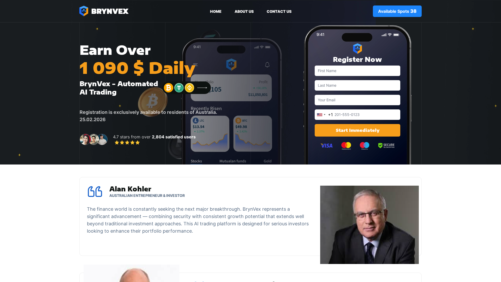 Screenshot of brynvex.pro