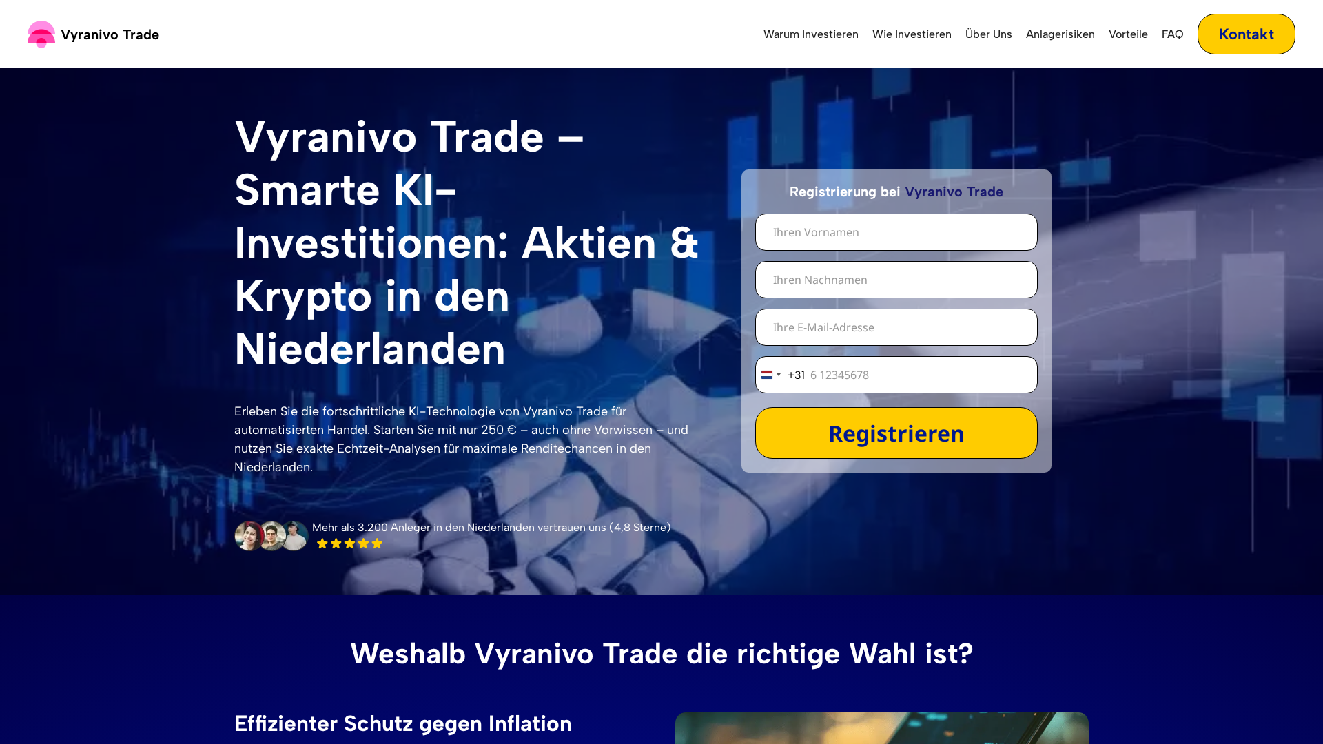 Screenshot of vyranivotrade-ai.net