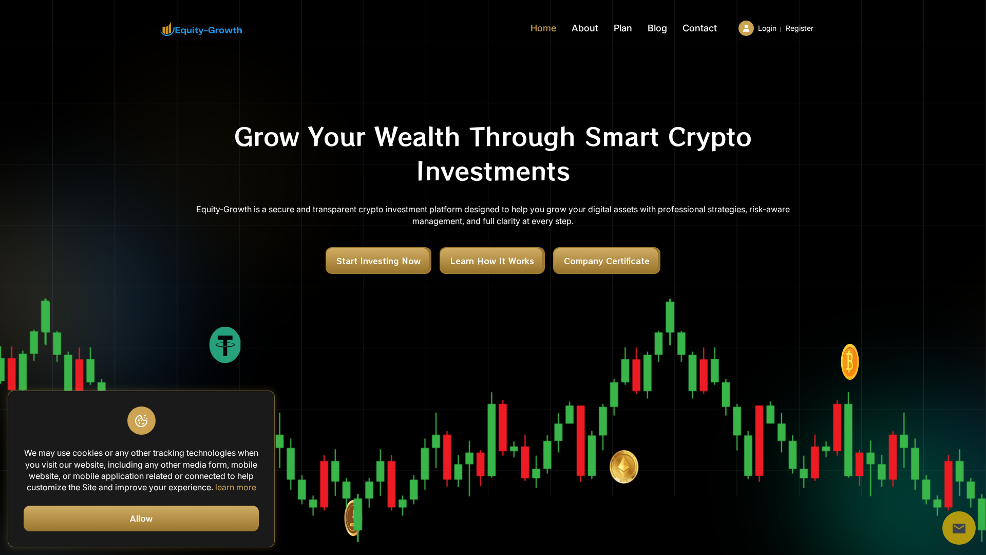 Screenshot of equity-growth.net