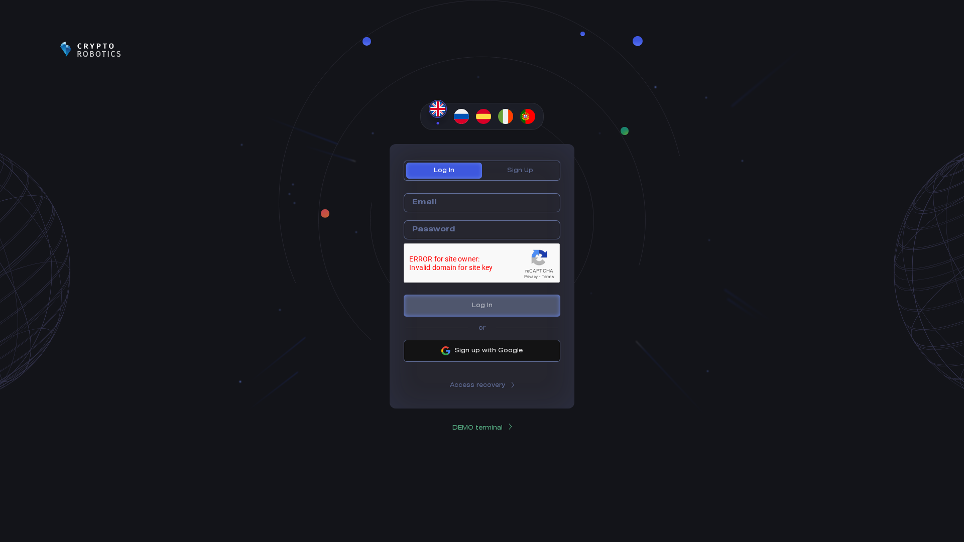 Screenshot of tradingsolution.tech