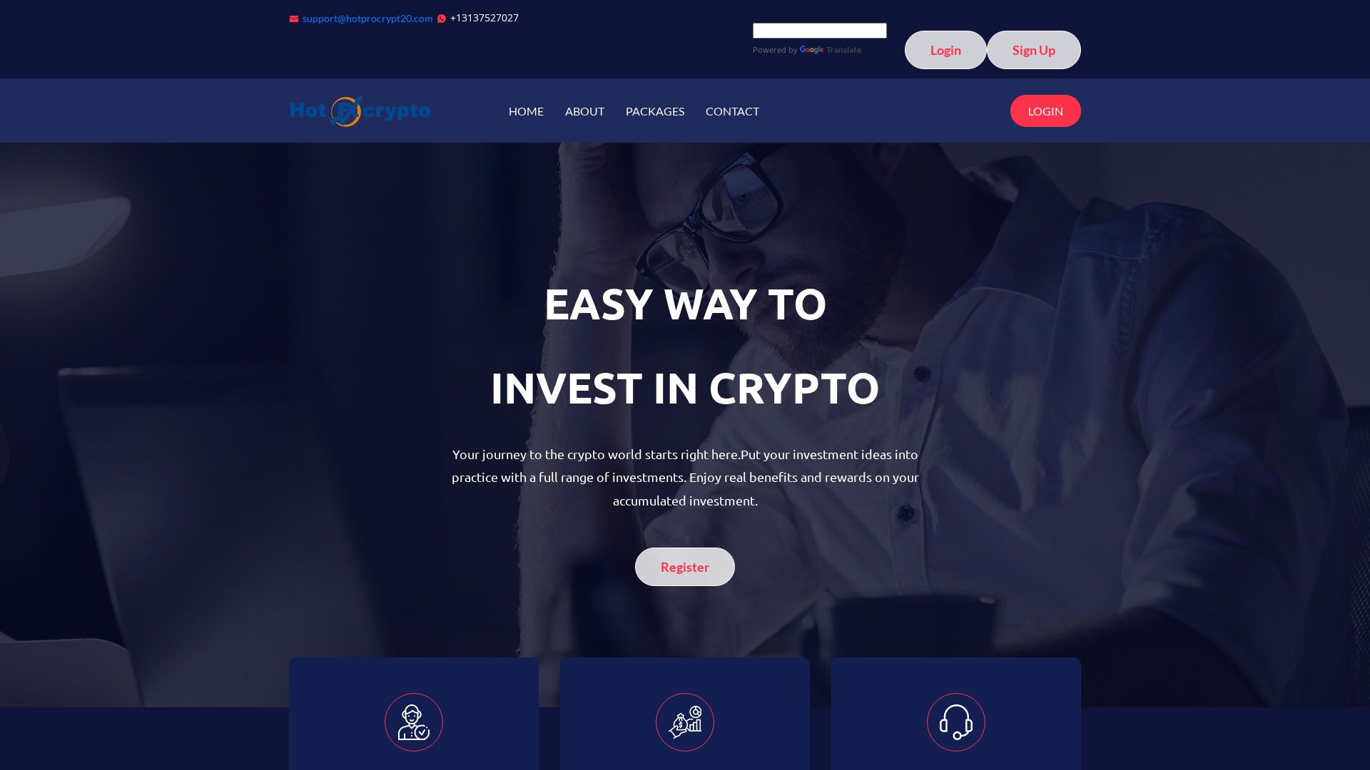 Screenshot of hotprocrypt20.com