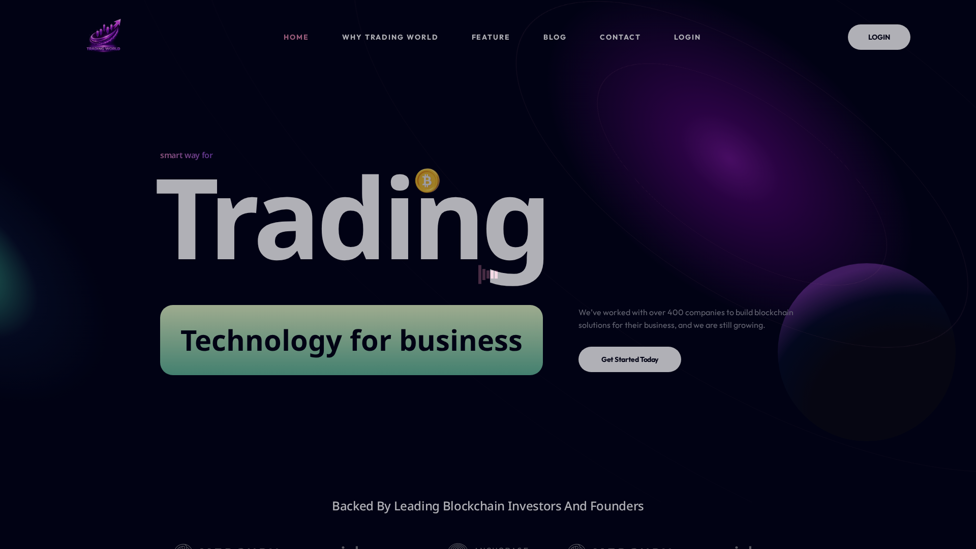Screenshot of tradingworld.club