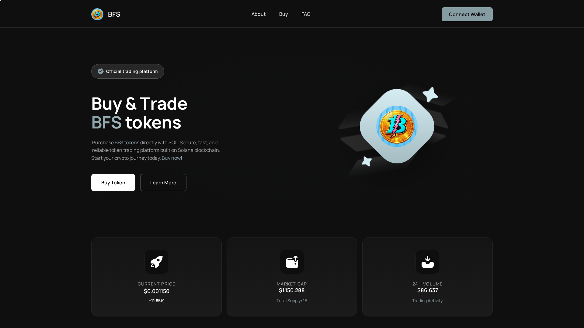 Screenshot of bfscoin.fun