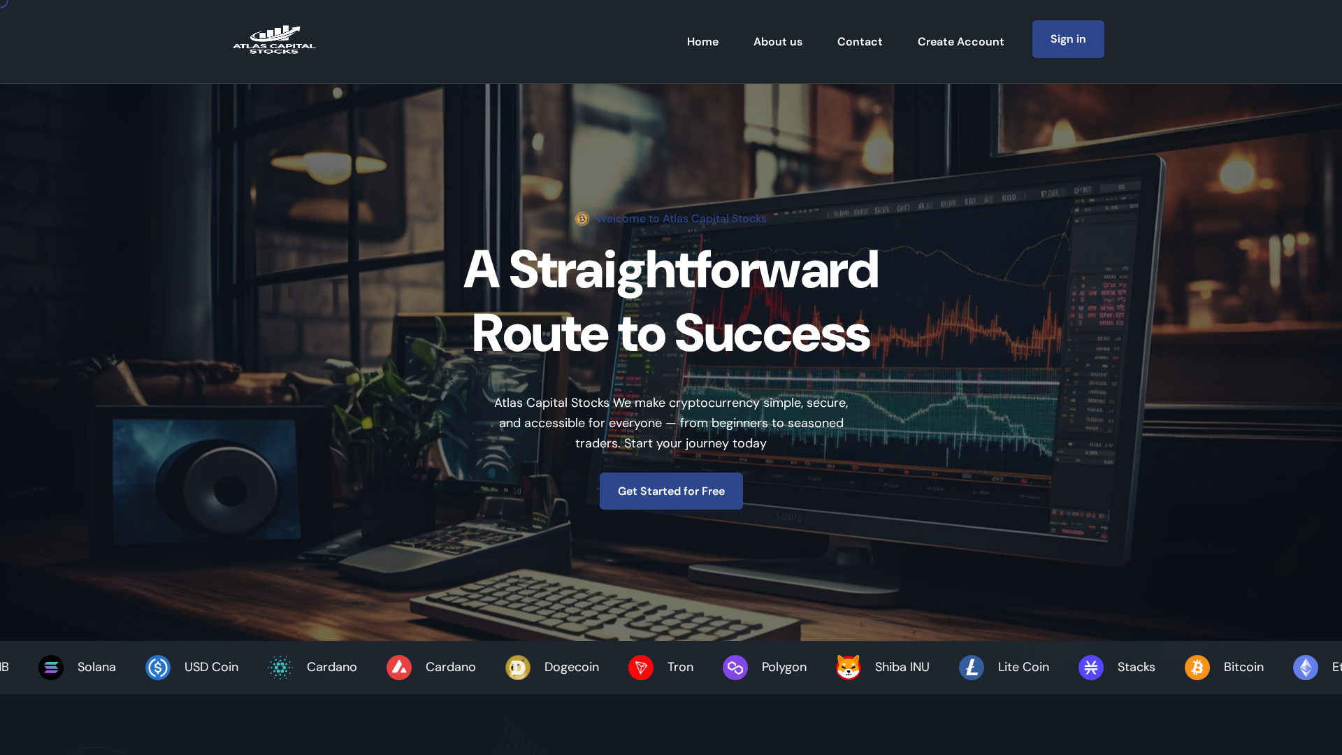 Screenshot of atlascapitalstocksfx.com