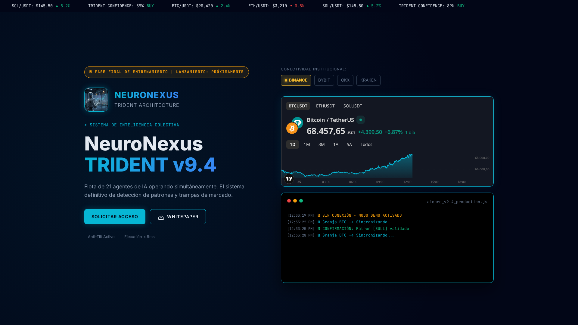 Screenshot of neuroianexus.com