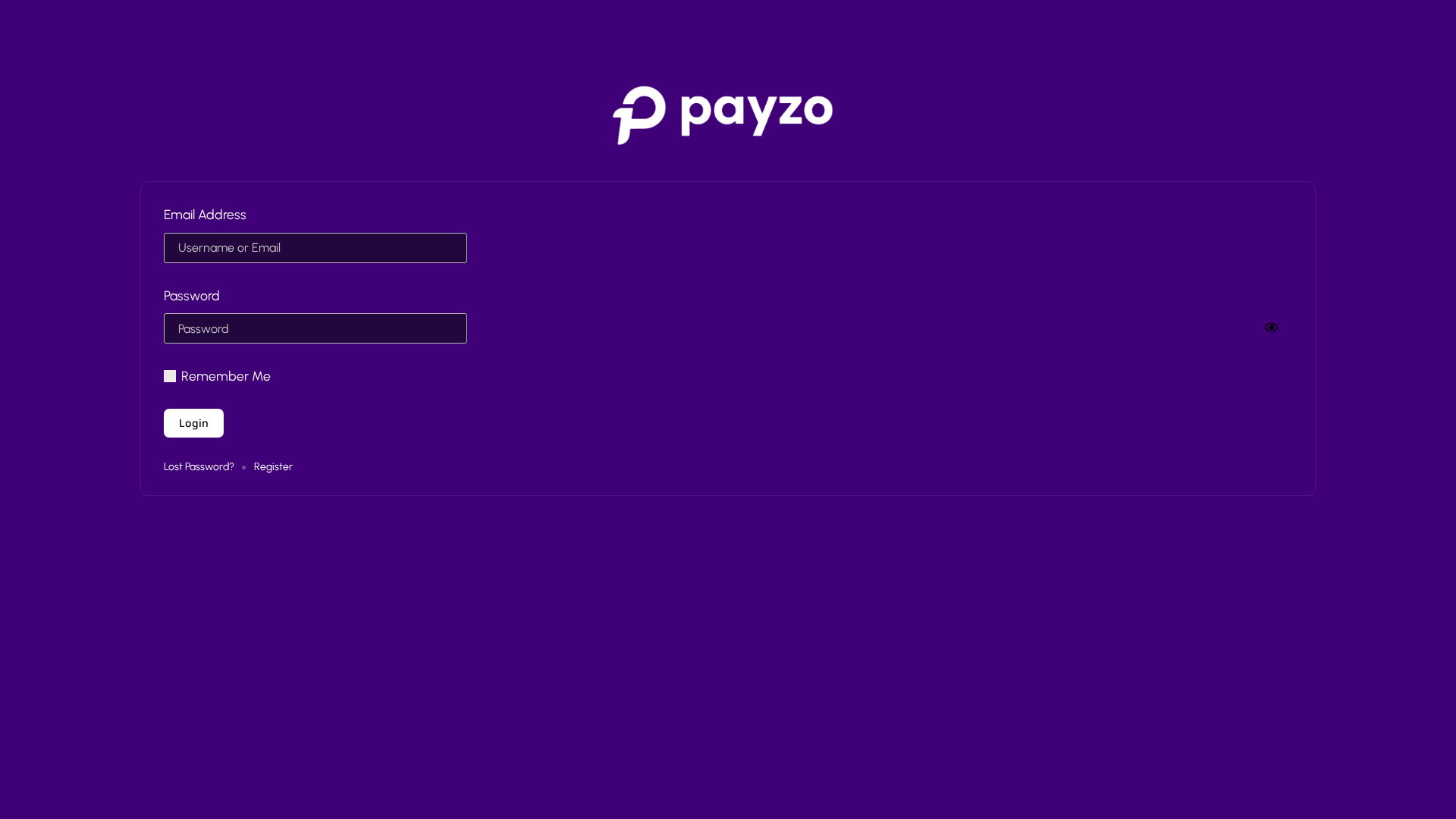 Screenshot of payzo.my