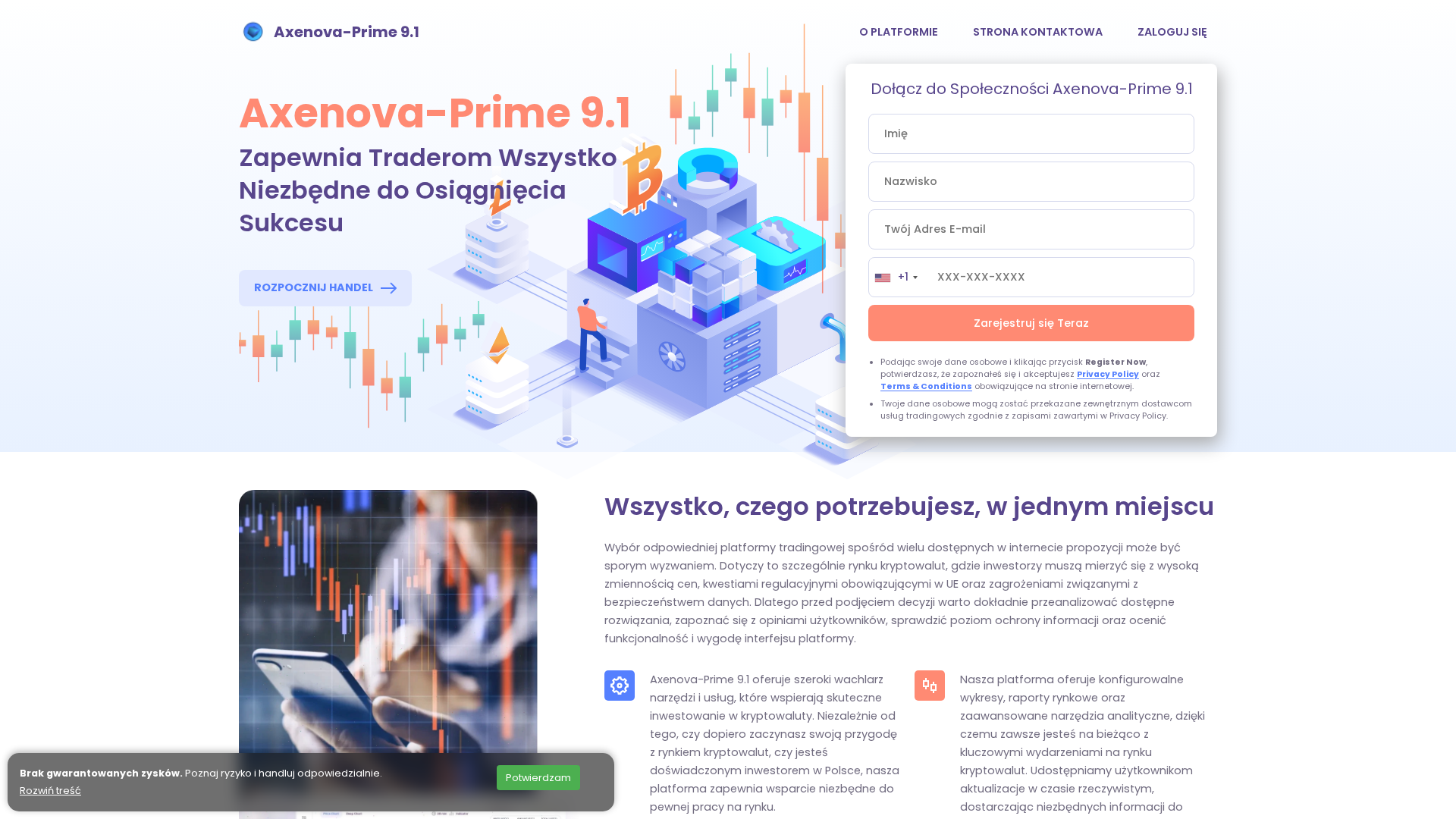 Screenshot of axenova-prime91.pl