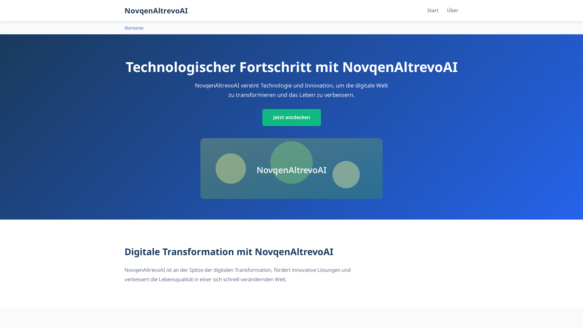 Screenshot of novqenaltrevo-ai.de