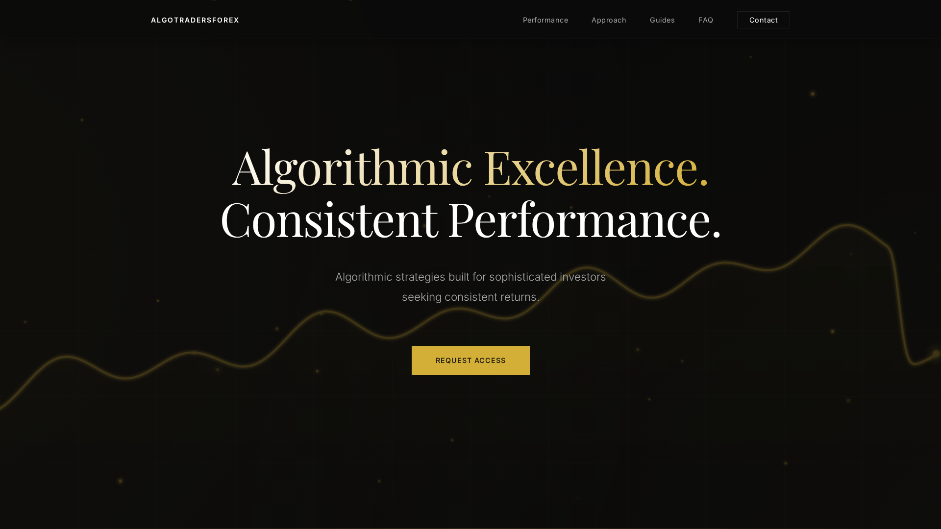 Screenshot of algotradersforex.com