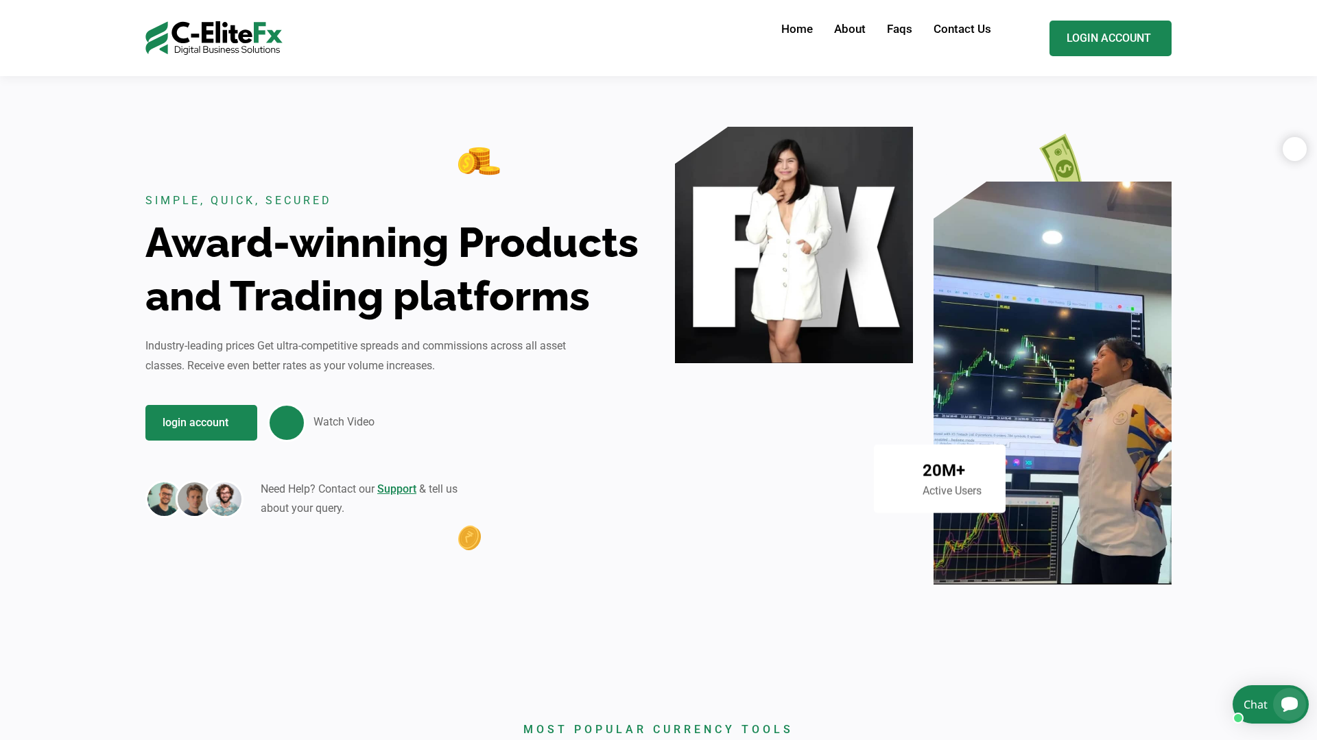 Screenshot of currencyelitefx.live