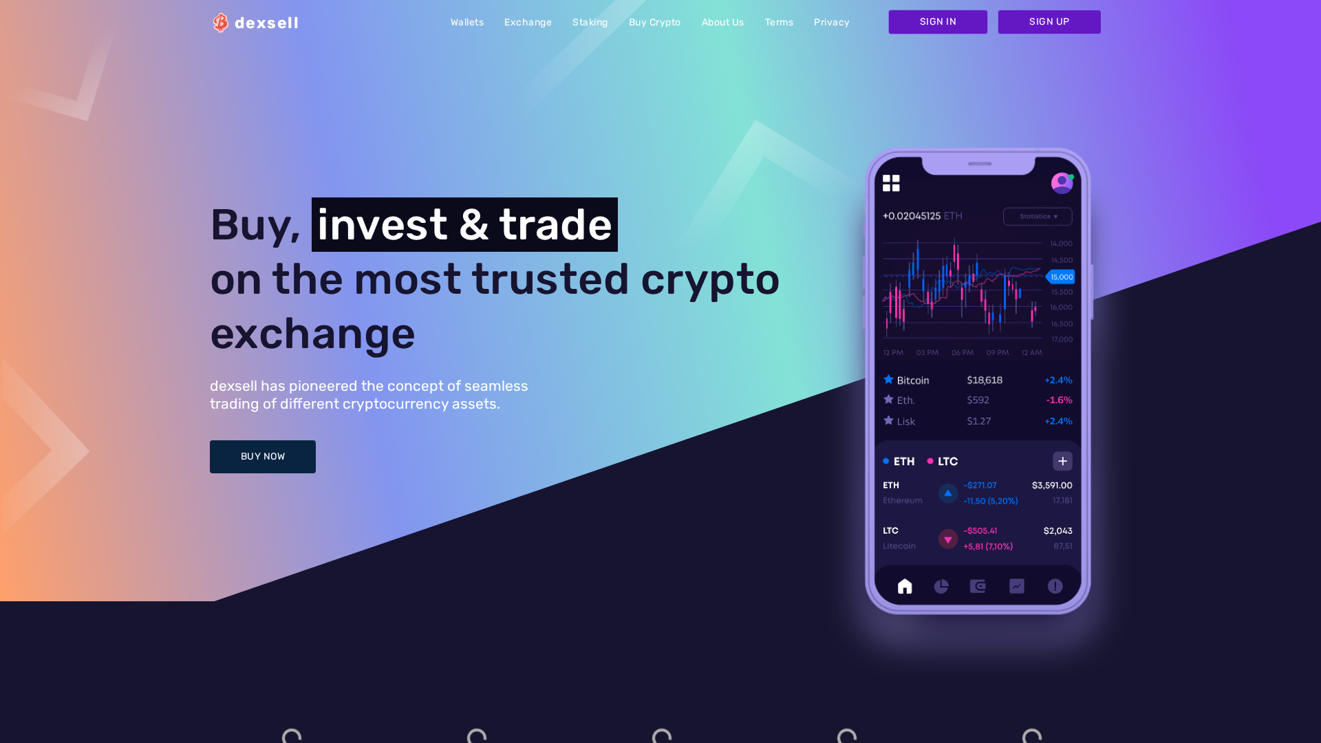 Screenshot of dexsell.net