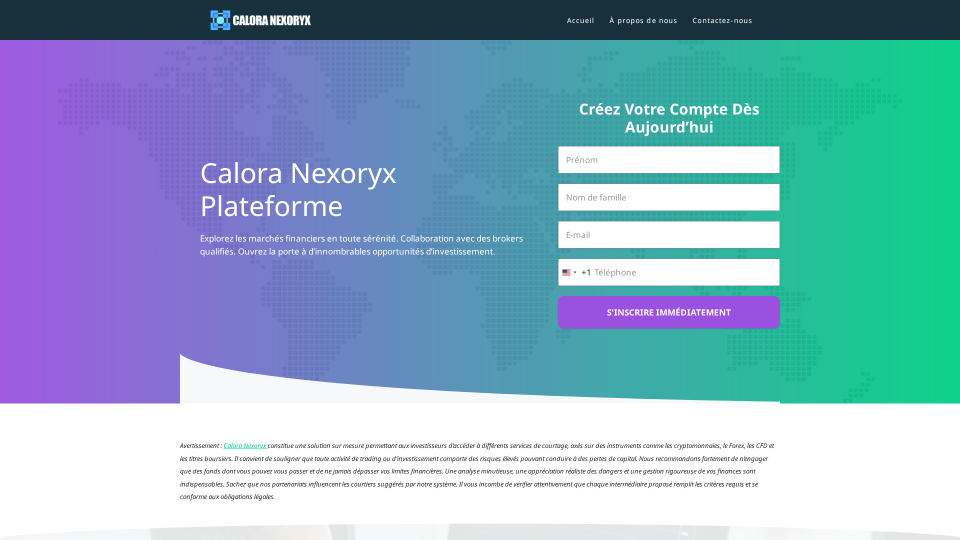 Screenshot of caloranexoryx.com