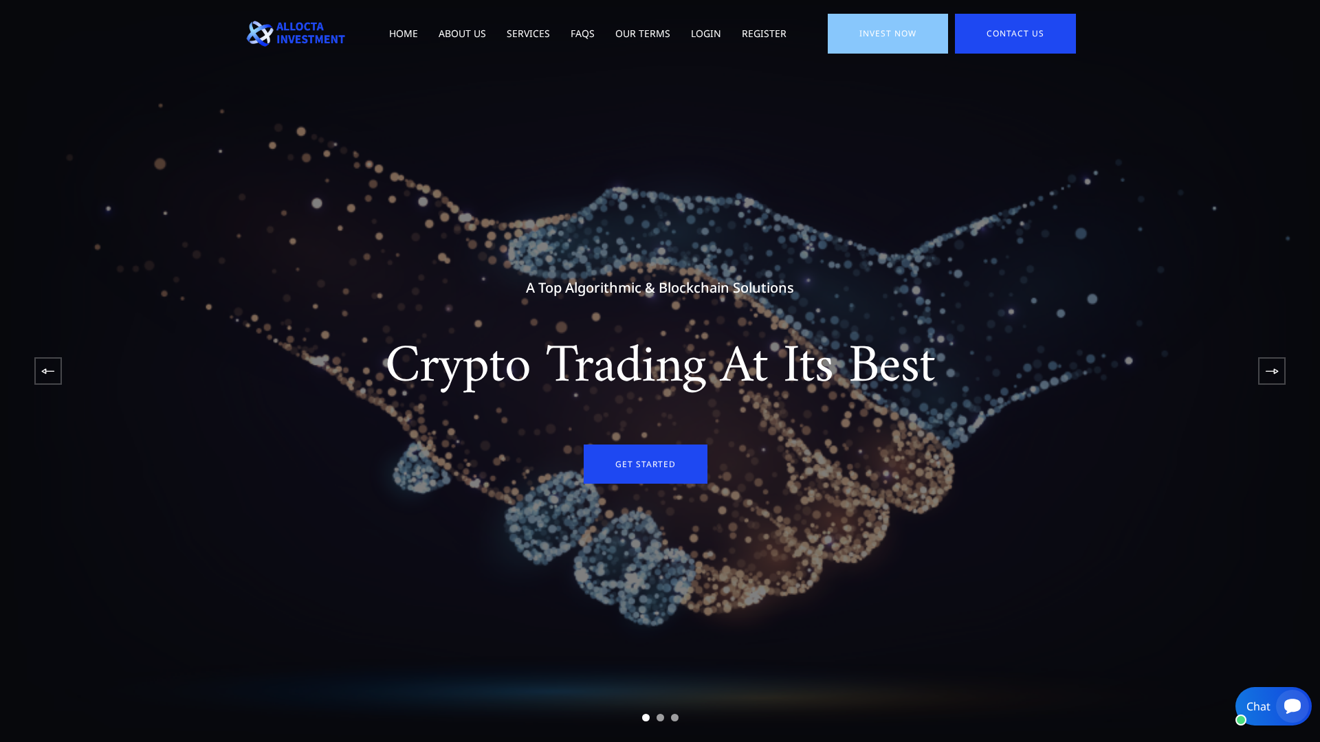 Screenshot of alloctainvestment.com