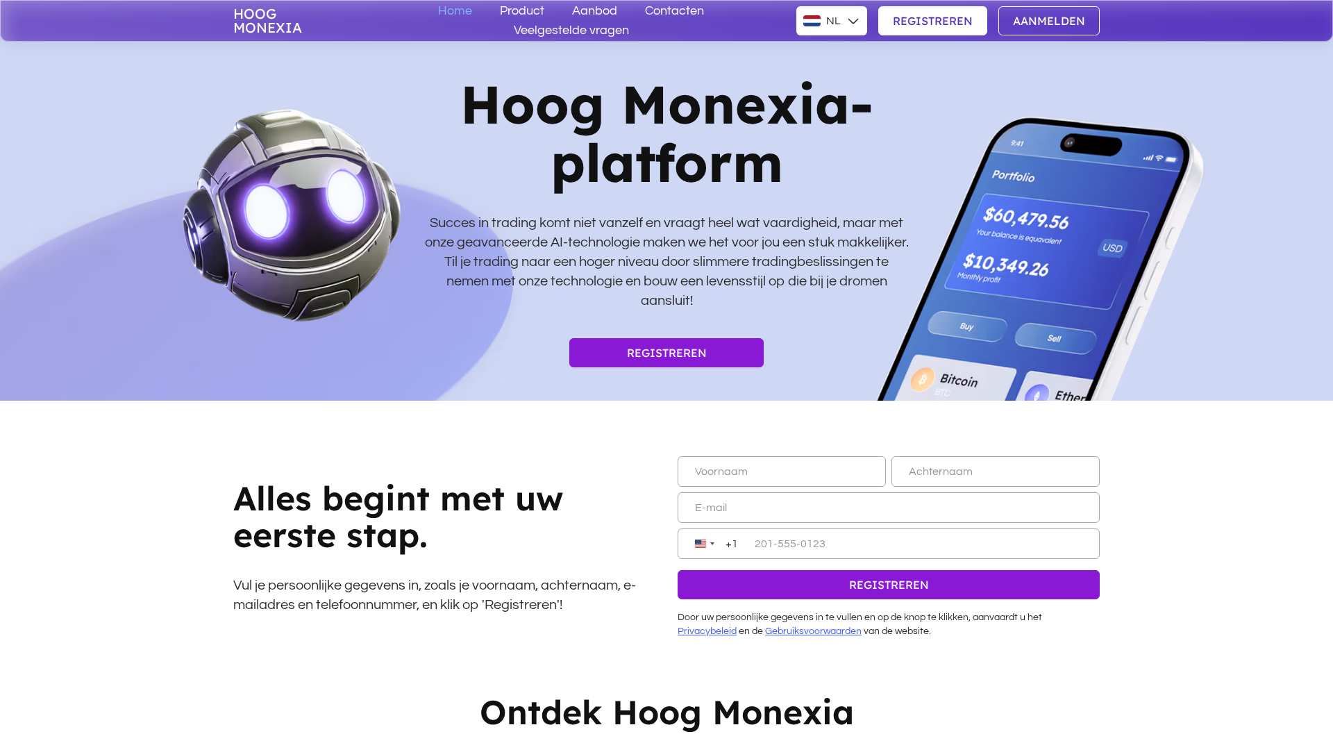Screenshot of hoog-monexia.com