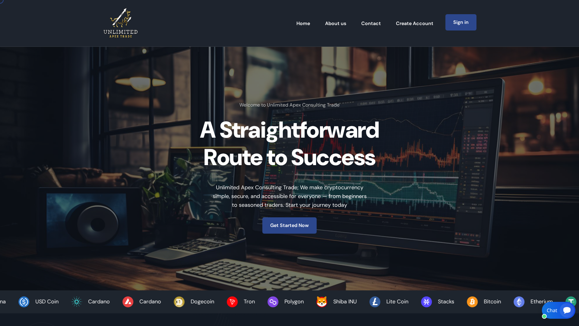 Screenshot of unlimitedapextrade.com