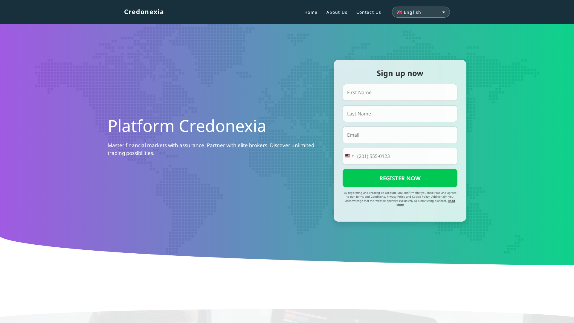 Screenshot of credonexia-app.com