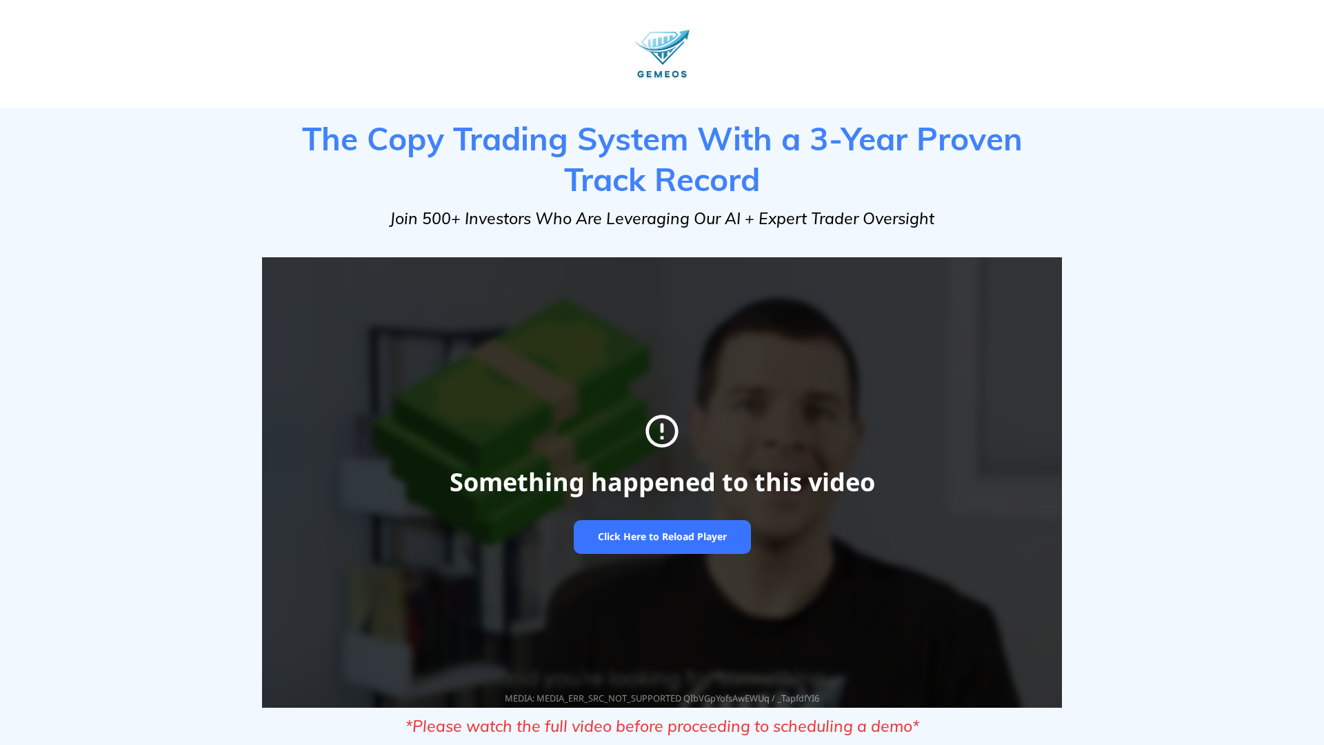 Screenshot of edgaraitrading.com