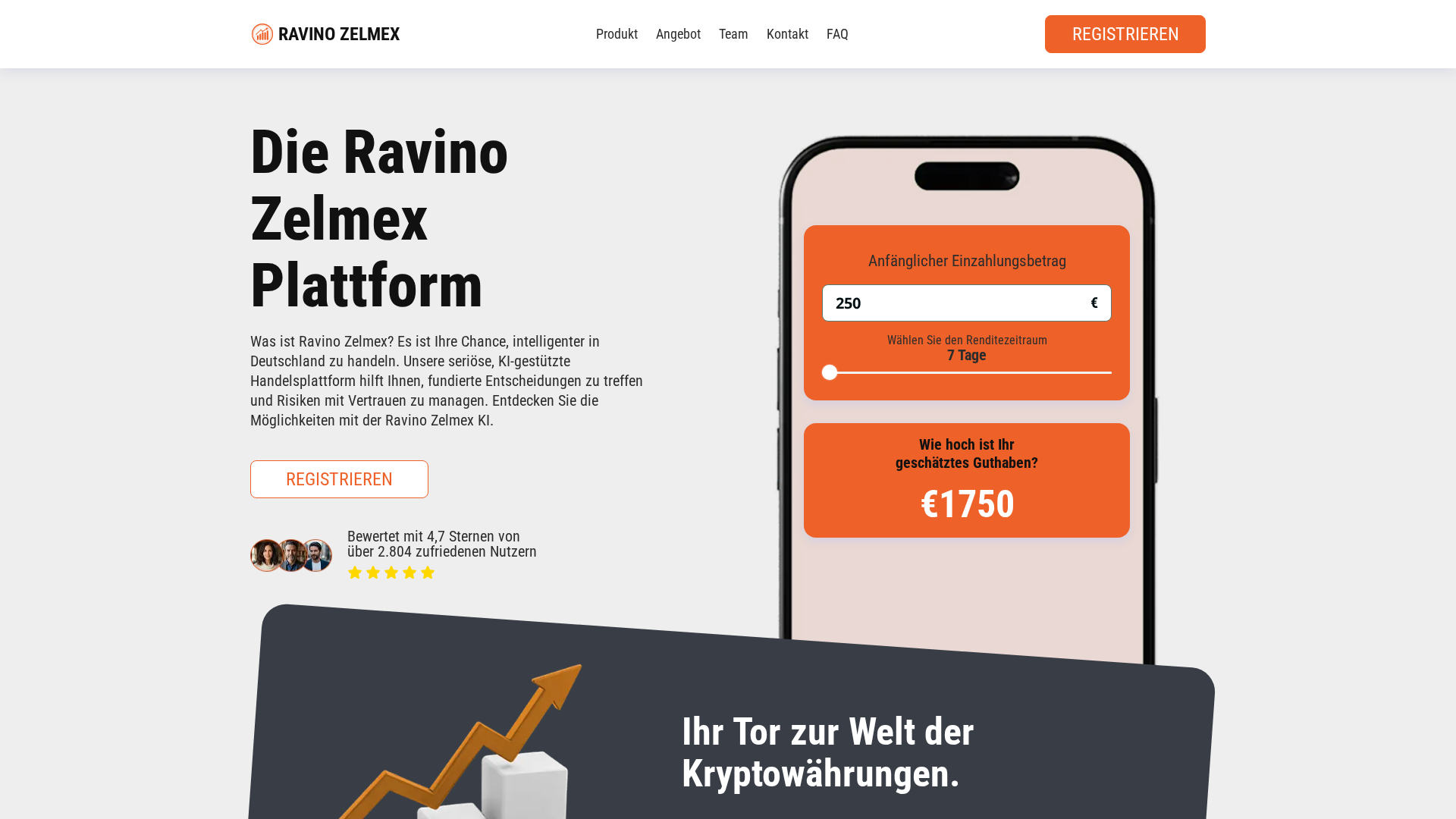 Screenshot of ravino-zelmex.com
