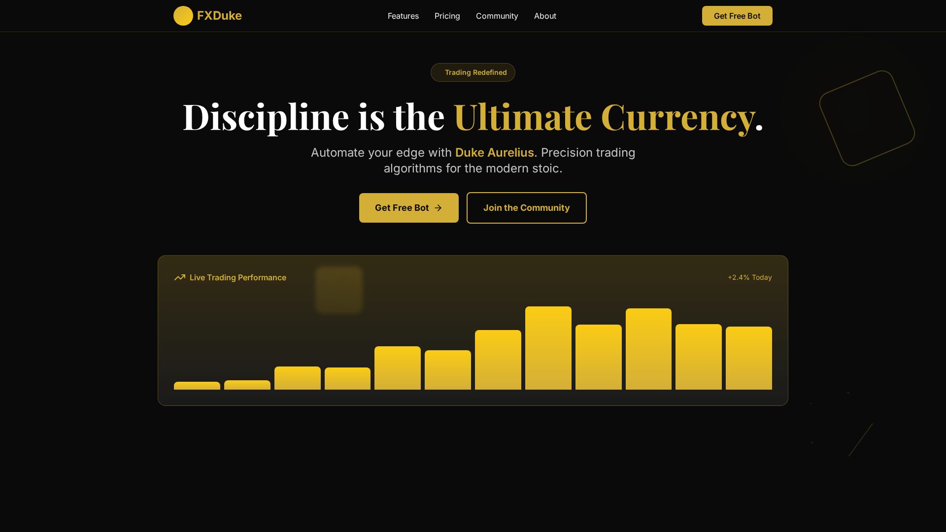 Screenshot of fxduke.com