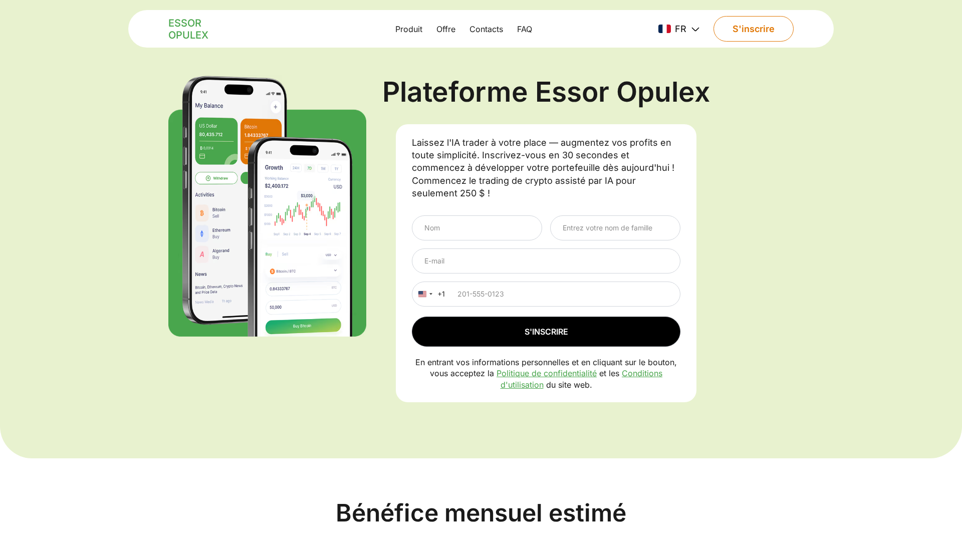 Screenshot of essor-opulex.com