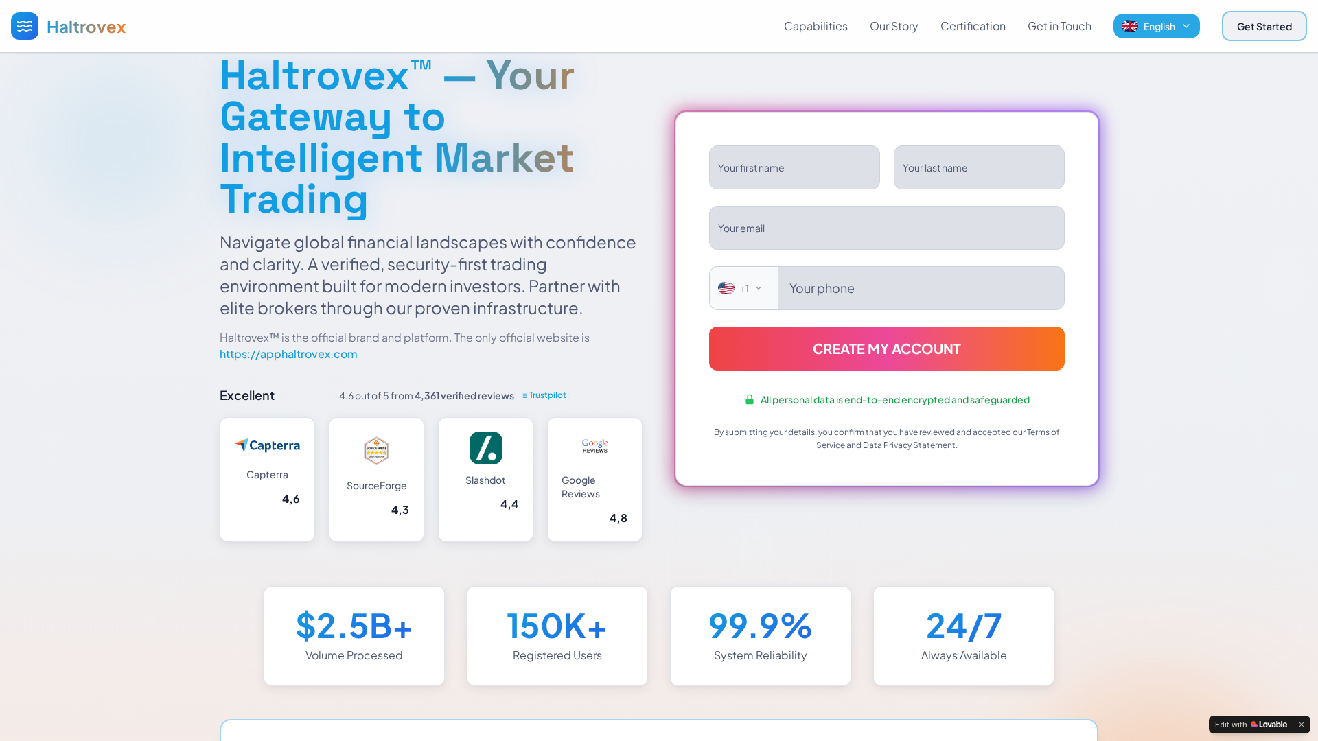 Screenshot of apphaltrovex.com