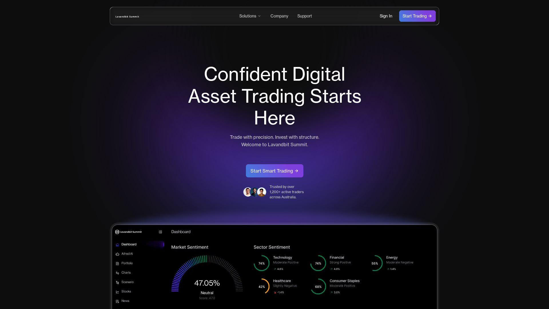 Screenshot of lavandbitsummit-ai.com