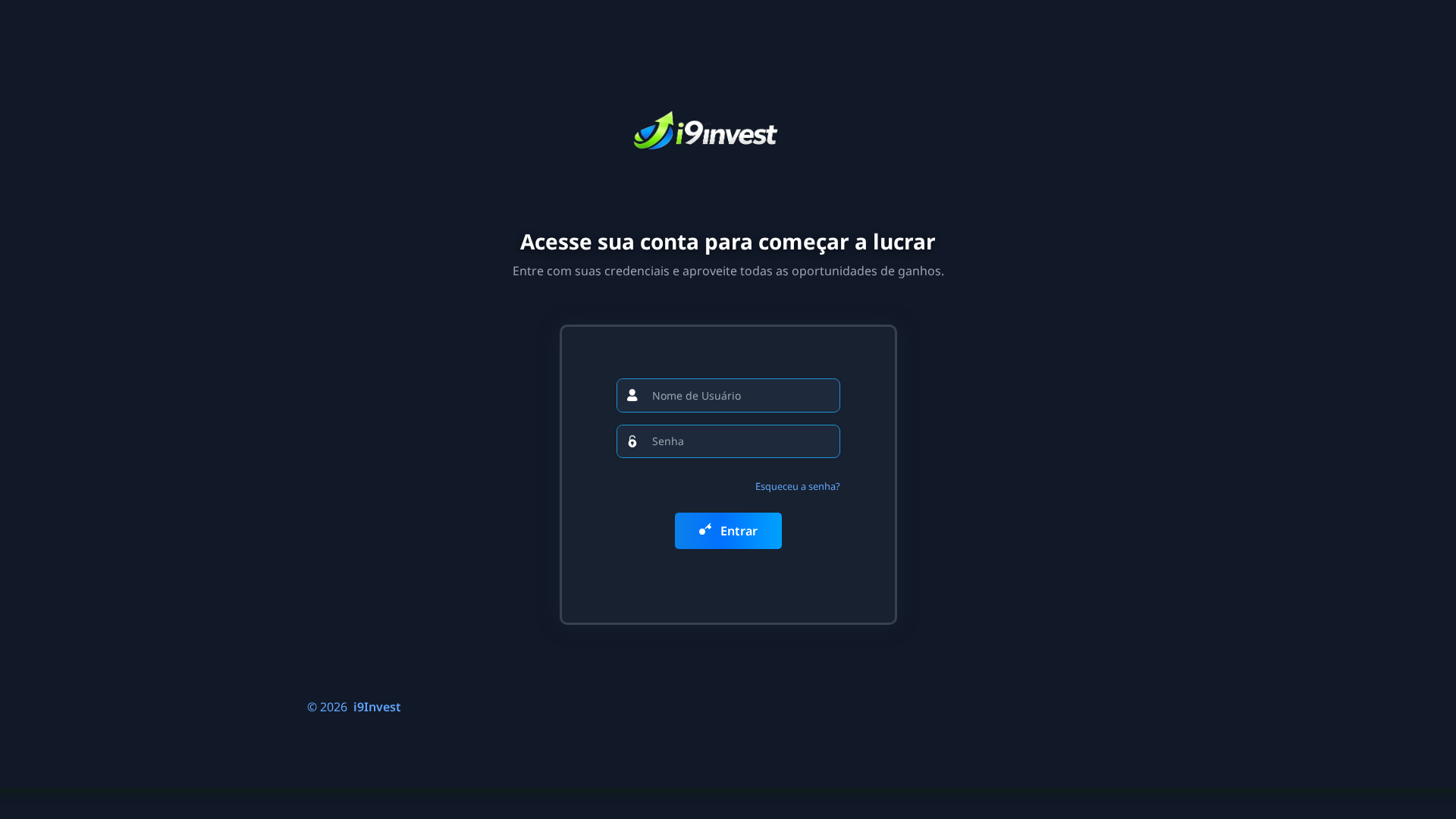 Screenshot of i9invest.tech
