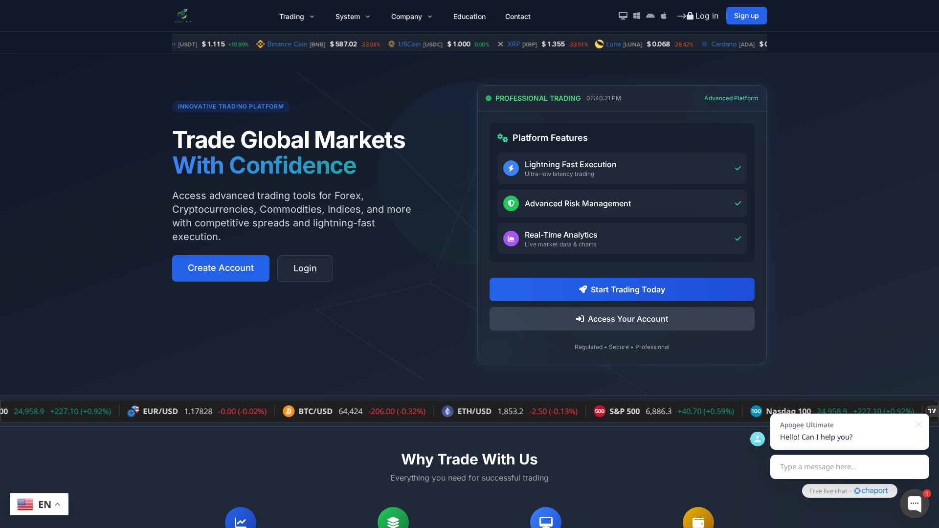 Screenshot of apogeeultimate.org