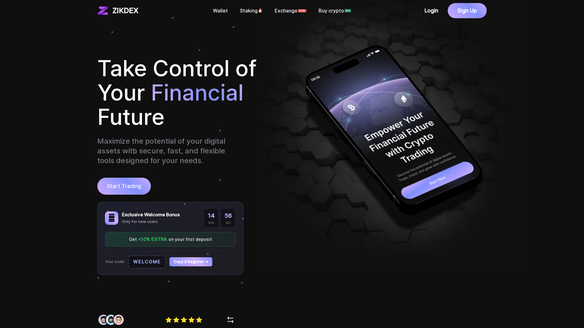 Screenshot of zikdex.com